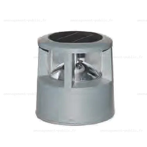 Borne solaire LED H.24 cm
